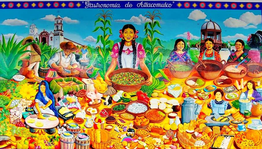GASTRONOMÍA, NUEVO MURAL EN&nbsp;ATLACOMULCO