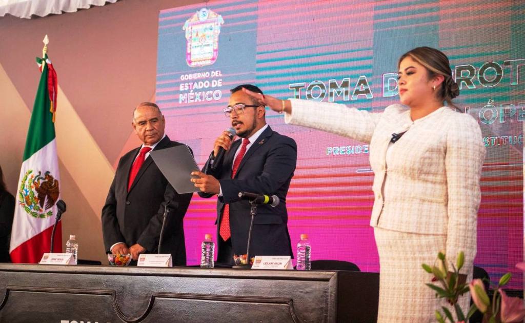 AYLIN LÓPEZ RINDE PROTESTA COMO LA PRIMERA PRESIDENTA DE&nbsp;JOCOTITLÁN