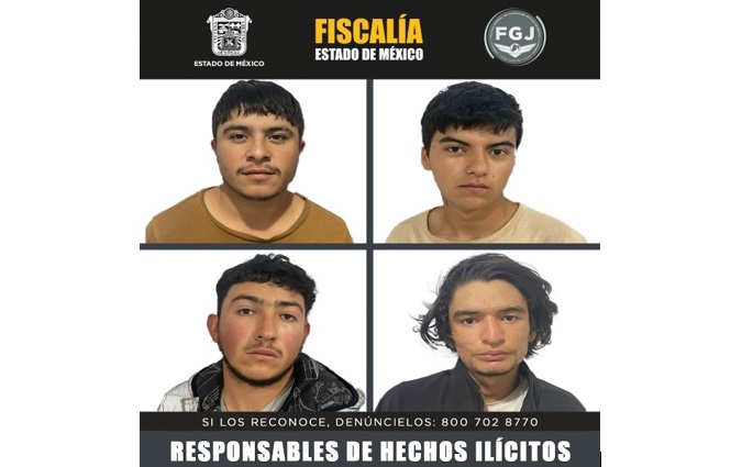 OBTIENE FISCALÍA EDOMÉX CONDENA DE 495 AÑOS PARA CUATRO INDIVIDUOS POR SU INTERVENCIÓN EN EL SECUESTRO DE 10 PERSONAS EN&nbsp;ACULCO