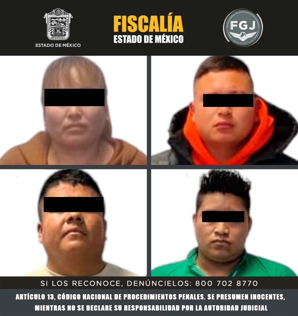 VINCULAN A PROCESO A CUATRO PRESUNTOS INTEGRANTES DE GRUPO DELICTIVO CON ORÍGENES EN MICHOACÁN, INVESTIGADOS POR EL DELITO DE EXTORSIÓN A COMERCIANTE EN&nbsp;ACAMBAY