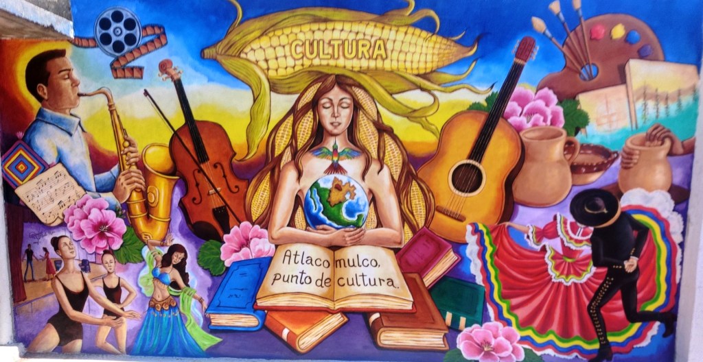 “ATLACOMULCO, PUNTO DE CULTURA”, NUEVO MURAL DE LA MAESTRA ROSARIO&nbsp;MARTÍNEZ