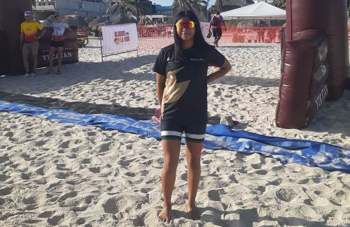 MARELY CRUZ JUÁREZ ¡PROMESA DEL TRIATLÓN, DEL CLUB ATLAVILLA, DE ATLACOMULCO, ESTADO DE MÉXICO!  