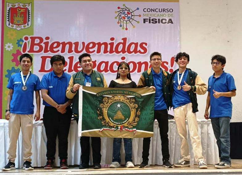ESTUDIANTES DEL PLANTEL ISIDRO FABELA DE ATLACOMULCO DESTACAN EN EL CONCURSO MEXICANO DE FÍSICA&nbsp;2025