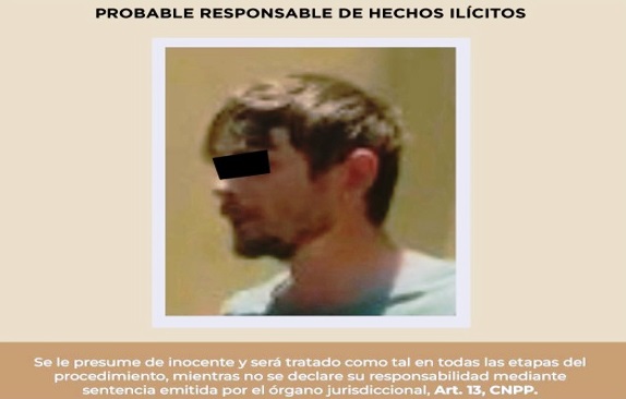 EN ATLACOMULCO, TRAS LLAMADA DE AUXILIO, SSEM Y LA POLICÍA MUNICIPAL DETIENEN A UN EXTRANJERO, PROBABLE RESPONSABLE DE LOS DELITOS DE ALTERACIÓN DEL ORDEN PÚBLICO Y PORTACIÓN DE ARMAS DE USO EXLUSIVO DEL&nbsp;EJERCITO