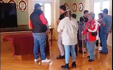 TRABAJADORES DEL H. AYUNTAMIENTO DE EL ORO, MÉXICO SE REUNEN CON LÍDER SINDICAL Y AUTORIDADES DE GOBERNACIÓN PARA DAR SOLUCIÓN A LA FALTA DE&nbsp;PAGOS