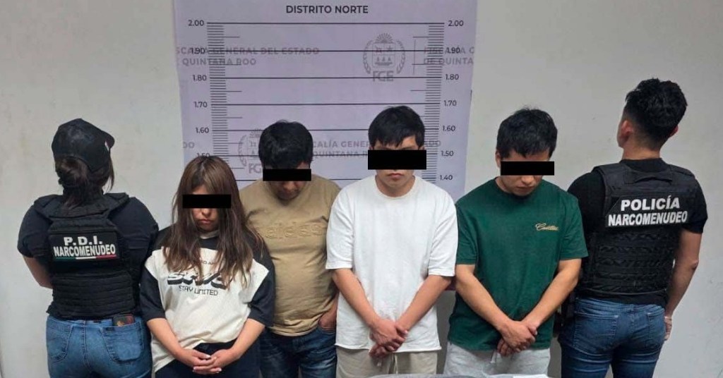 FAMILIA ORIGINARÍA DE ATLACOMULCO, MÉX., DETENIDA POR ROBO MILLONARIO A CASA DE CAMBIO EN&nbsp;COZUMEL