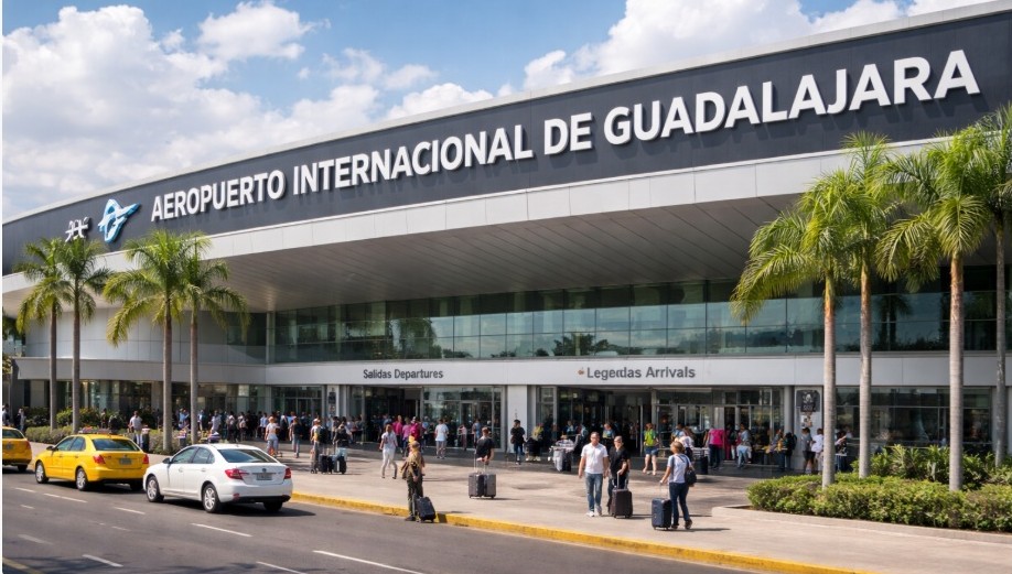 SEGÚN GAP, AEROPUERTO INTERNACIONAL DE GUADALAJARA OPERA CON NORMALIDAD PESE A VIOLENCIA EN&nbsp;JALISCO