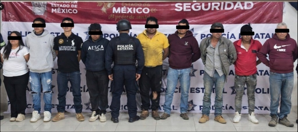 EN SAN JOSÉ DEL RINCÓN DETIENEN A NUEVE PRESUNTOS INTEGRANTES DE GRUPO CRIMINAL MICHOACANO; INTENTAN LIBERARLOS CON BLOQUEO EN&nbsp;CARRETERA