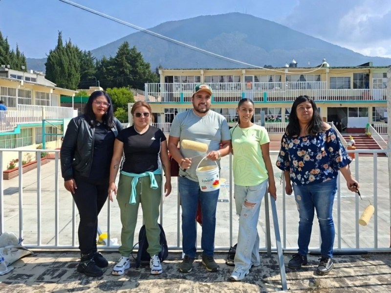 ALEXIS LÓPEZ MIRANDA SIGUE APOYANDO A LA EDUCACIÓN EN JOCOTITLÁN; AHORA FUE EN LA ESCUELA PRIMARIA “MIGUEL&nbsp;HIDALGO”