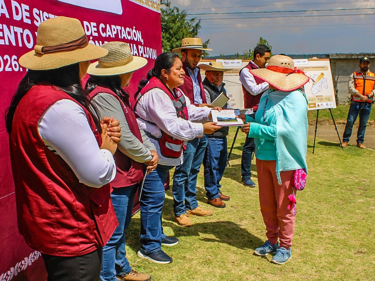BENEFICIA GOBIERNO DEL EDOMÉX A MEXIQUENSES CON LA INSTALACIÓN DE 57 SISTEMAS DE CAPTACIÓN DE AGUA DE LLUVIA EN VILLA DE&nbsp;ALLENDE