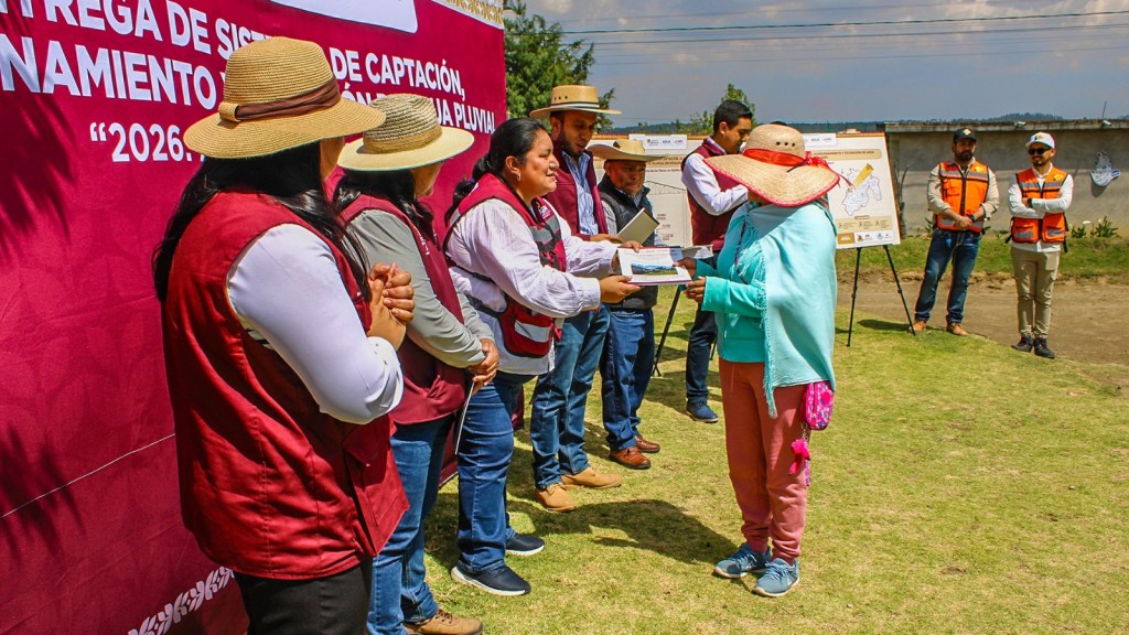 BENEFICIA GOBIERNO DEL EDOMÉX A MEXIQUENSES CON LA INSTALACIÓN DE 57 SISTEMAS DE CAPTACIÓN DE AGUA DE LLUVIA EN VILLA DE&nbsp;ALLENDE