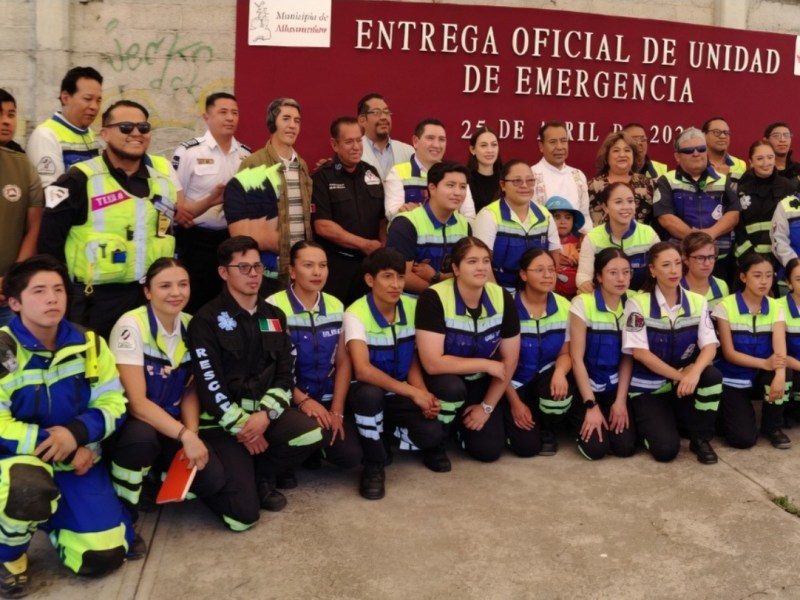 AYUNTAMIENTO DE ATLACOMULCO DONA UNIDAD DE RESCATE A LA COMISIÓN NACIONAL DE&nbsp;EMERGENCIA