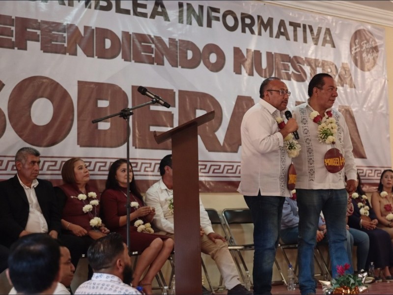 SHEINBAUM RECIBE RESPALDO EN ATLACOMULCO; MORENA PIDE AGLUTINARSE EN TORNO A ÓSCAR&nbsp;JUÁREZ