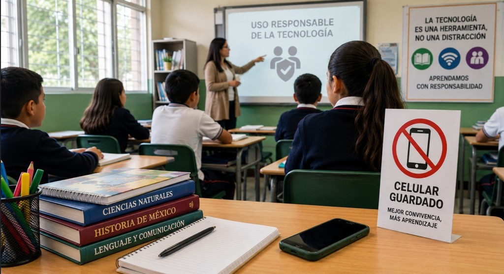 EDOMÉX PONE LÍMITES AL USO DE CELULARES EN ESCUELAS BÁSICAS; BUSCAN FRENAR DISTRACCIONES, CIBERACOSO Y VIOLENCIA&nbsp;ESCOLAR