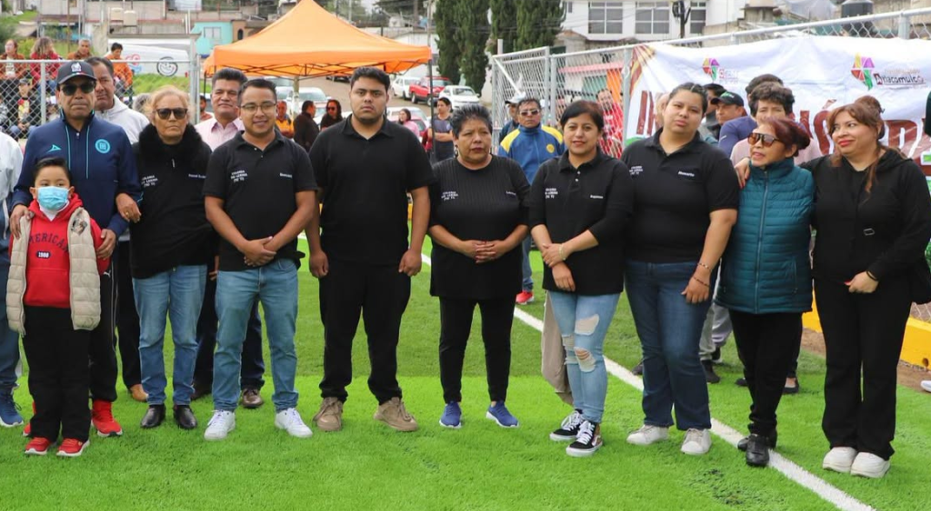 ATLACOMULCO APUESTA POR EL DEPORTE; INAUGURAN NUEVA CANCHA EN RÍO LERMA (TIC-TI) CON DUELO ANTE LEYENDAS DEL&nbsp;TOLUCA