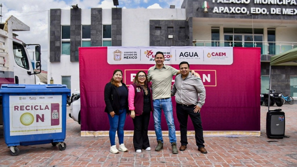 EVITA GOBIERNO DEL EDOMÉX QUE UNA TONELADA DE BASURA ELECTRÓNICA CONTAMINE CUERPOS DE AGUA, A TRAVÉS DEL RECICLAON