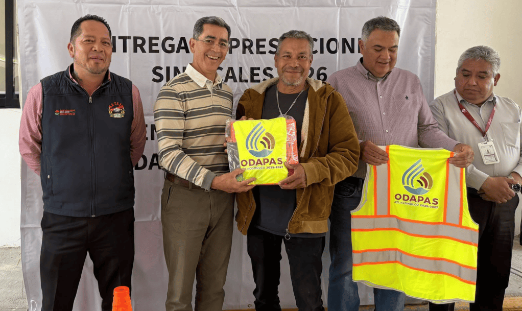 ODAPAS ATLACOMULCO FORTALECE PRESTACIONES Y SEGURIDAD DE SUS TRABAJADORES