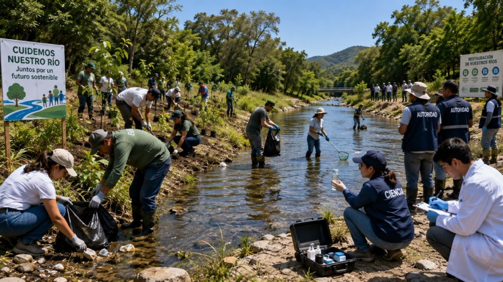 ¿ES POSIBLE RECUPERAR UN RÍO CONTAMINADO? LA CIENCIA DEMUESTRA QUE&nbsp;SÍ