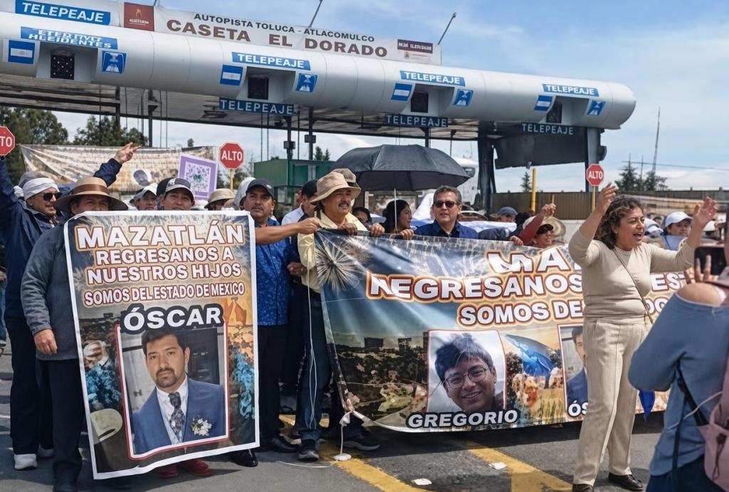 CUMPLE 11 DÍAS EL PLANTÓN POR LOS CUATRO JÓVENES DE IXTLAHUACA DESAPARECIDOS EN&nbsp;MAZATLÁN