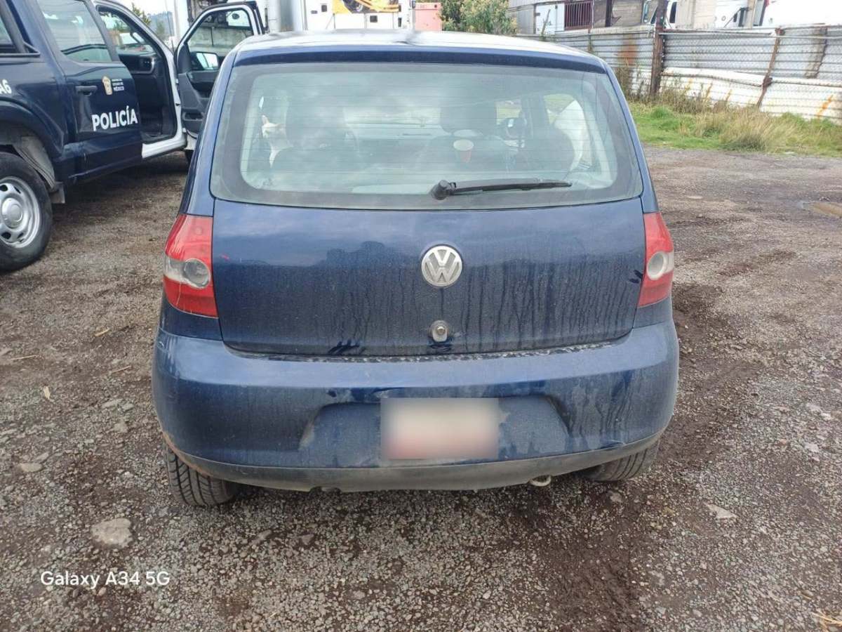 ASEGURAN EN ATLACOMULCO VEHÍCULO APARENTEMENTE RELACIONADO CON ROBO A&nbsp;CUENTAHABIENTE