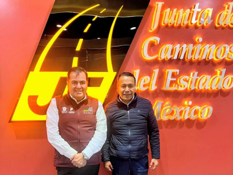 GESTIONAN REHABILITACIÓN DE DOS IMPORTANTES VIALIDADES EN&nbsp;ATLACOMULCO