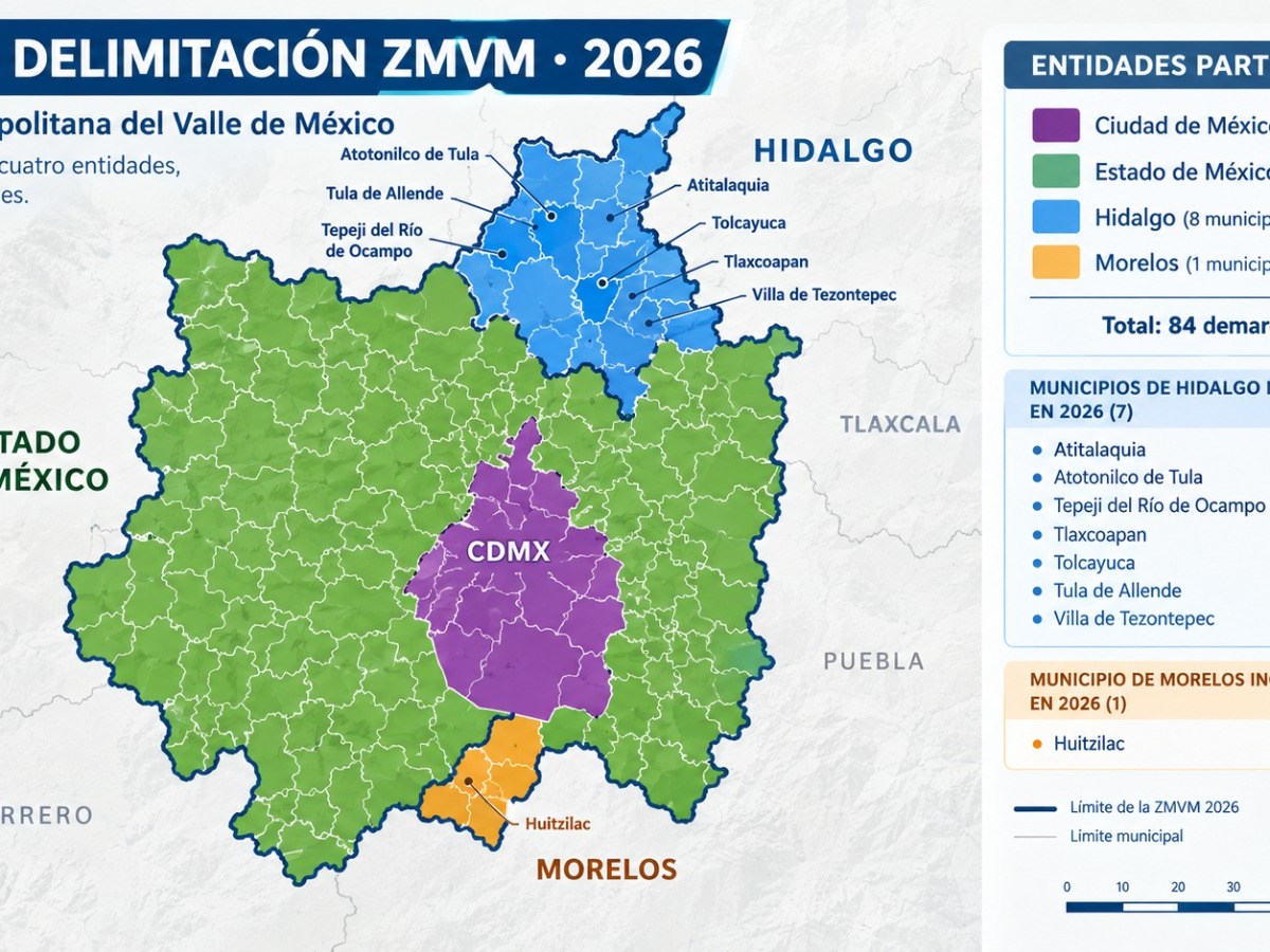 MODIFICACIÓN DE LA ZONA&nbsp;METROPOLITANA