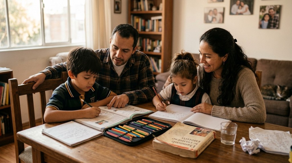 PAPÁS E HIJOS DE&nbsp;10