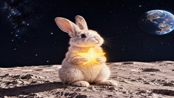 ¿A DÓNDE VA EL CONEJO CUANDO NO APARECE EN LA&nbsp;LUNA?