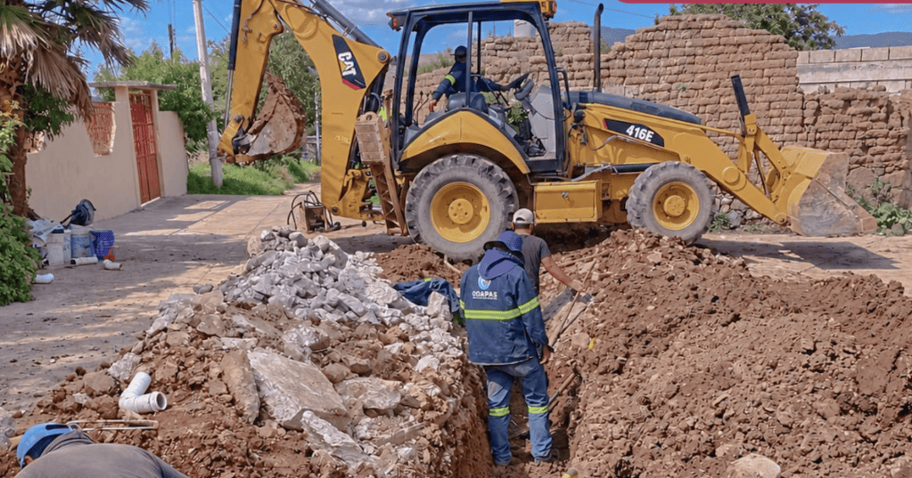 CINCO FRENTES DE TRABAJO: ODAPAS REPARA Y REHABILITA REDES DE AGUA Y DRENAJE EN ATLACOMULCO