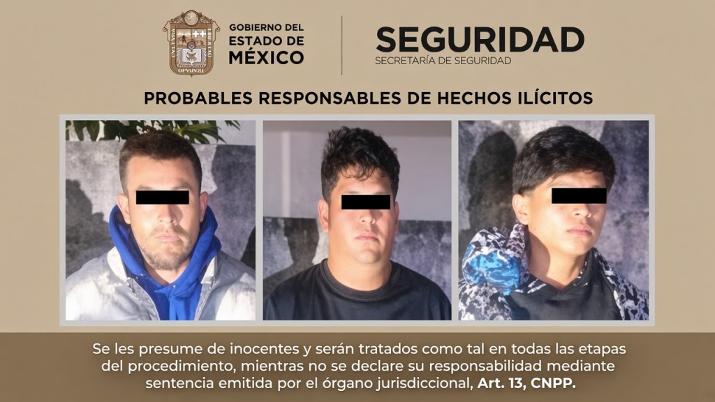 EN JILOTEPEC, DETIENEN A TRES PRESUNTOS GENERADORES DE VIOLENCIA; RECUPERAN UNIDADES&nbsp;ROBADAS